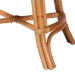 bali & pari Amina Natural Rattan Counter Stool - Handwoven Wicker Stool with Swivel Seat and Upholstered Cushion, Boho Coastal Seating with Footrest for Kitchen Island or Lounge - BSOAmina-Light Honey Rattan-CS