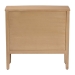 bali & pari Lavi Fluted Wood Chest - 3-Drawer Storage Chest with Textured Drawer Fronts and Round Knobs for Bedroom - BSOLavi-Antq Beige-Wooden-3DRW-Chest