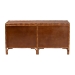 bali & pari Basile Marbled Tortoise Natural Rattan Dresser - 6-Drawer Horizontal Storage Cabinet with Geometric Overlay for Bedroom - BSOWS226-Rattan/Tortoise-6DW-Dresser