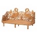 bali & pari Aves Natural Rattan Daybed with Decorative Flamingo Frame - Handwoven Wicker Lounge Bed with Boho Coastal Frame for Living Room, Bedroom, or Sunroom, Twin - BSOAves-Light Honey Rattan No Mattress-Daybed