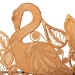 bali & pari Aves Natural Rattan Daybed with Decorative Flamingo Frame - Handwoven Wicker Lounge Bed with Boho Coastal Frame for Living Room, Bedroom, or Sunroom, Twin - BSOAves-Light Honey Rattan No Mattress-Daybed