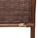 bali & pari Raphaela Natural Rattan Standalone Headboard - Handwoven Wicker Panel Headboard with Stepped Detailing, King - BSOWS238-Coffee Bean/Rattan-HB-King