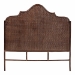 bali & pari Jaelle Natural Rattan Standalone Headboard - Handwoven Wicker Panel Headboard with Arch Top, King - BSOWS239-Coffee Bean/Rattan-HB-King