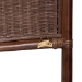 bali & pari Jaelle Natural Rattan Standalone Headboard - Handwoven Wicker Panel Headboard with Arch Top, King - BSOWS239-Coffee Bean/Rattan-HB-King