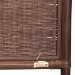 bali & pari Einya Natural Rattan Standalone Headboard - Handwoven Wicker Panel Headboard with Wavy Scalloped Top, King - BSOWS240-Coffee Bean/Rattan-HB-King