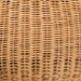 bali & pari Beatriz Natural Rattan Coffee Table : Handwoven Wicker Accent Table with Sculptural Drum Silhouette and Round Tabletop for Living Room or Sunroom - BSOBeatriz-Rattan/Light Honey-CT