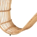 bali & pari Araceli Rattan S-Curve Console Table - Handwoven Wicker Sculptural Accent Table for Living Room or Entryway - BSOAraceli-Rattan/Light Honey-Console Table