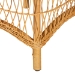 bali & pari Bruno Natural Rattan Chaise Lounge Chair with Cushion - Handwoven Wicker Accent Lounger with Rounded Backrest and Arms for Living Room, Bedroom or Sunroom - BSOBruno-Light Honey/Rattan-Cushion-Lounger