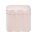 Baxton Studio Paulina Velvet Storage Ottoman - Lid Top Accent Stool with Interior Storage and Scalloped Outline for Bedroom or Living Room, Light Pink - BSOBBT5610-Light Pink Velvet-Storage-Ottoman