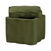 Baxton Studio Paulina Velvet Storage Ottoman - Lid Top Accent Stool with Interior Storage and Scalloped Outline for Bedroom or Living Room, Moss Green - BSOBBT5610-Moss Green Velvet-Storage-Ottoman