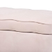 Baxton Studio Paulina Velvet Storage Bench - Lift Top Accent Bench with Interior Storage and Scalloped Outline for Bedroom or Living Room, Light Pink - BSOBBT3246-Light Pink Velvet-Storage-Bench