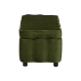 Baxton Studio Paulina Velvet Storage Bench - Lift Top Accent Bench with Interior Storage and Scalloped Outline for Bedroom or Living Room, Moss Green - BSOBBT3246-Moss Green Velvet-Storage-Bench