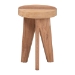 bali & pari Sayen Acacia Wood Multipurpose Accent Stool - Sculptural End Table with Flared Tripod Base for Living Room, Bedroom or Dining Room - BSOSayen-Natural-Stool