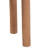 bali & pari Shadi Acacia Wood Multipurpose Accent Stool - Sculptural End Table with Tripod Base for Living Room, Bedroom or Dining Room - BSOShadi-Natural-Stool