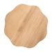 bali & pari Sino Acacia Wood Multipurpose Accent Stool - Sculptural End Table with Wavy Tripod Base for Living Room, Bedroom or Dining Room - BSOSino-Natural-Stool