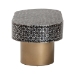bali & pari Emery Capiz Shell Coffee Table - Mother of Pearl Oval Accent Table with Geometric Pattern and Pedestal Base for Living Room or Lounge Space - BSOF2508-FT2-Capiz-CT