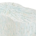 bali & pari Fiorella Capiz Shell Coffee Table - Mother of Pearl Irregular Shape Accent Table with Textured Inlay Surface for Living Room or Lounge Space - BSOF2508-FT6-Capiz-CT