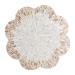 bali & pari Beile Capiz Shell Pedestal End Table - Mother of Pearl Scalloped Accent Table with Textured Inlay Surface for Living Room or Lounge Space - BSOF2508-FT9-Capiz-ET