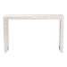 bali & pari Magara Capiz Shell Console Table - Mother of Pearl Waterfall Accent Table with Textured Inlay Surface for Living Room, Hallway or Entryway - BSOF2508-FT23-MOP-Console Table