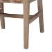 bali & pari Ashford Whitewash Rattan Dining Chair - Mahogany Wood Frame with Handwoven Wicker Backrest and Braided Rope Inserts for Coastal Dining Room - BSOMD-39960-Ashford-White Wash-Wood-Cushion-DC