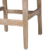 bali & pari Ashford Whitewash Rattan Counter Stool - Mahogany Wood Frame with Handwoven Wicker Backrest and Braided Rope Inserts for Coastal Kitchen - BSOMD-39961-Ashford-White Wash-Wood-Cushion-CS