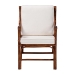 bali & pari Cleantha Marbled Tortoise Natural Rattan Armchair - Handcrafted Wicker Accent Chair with Curved Armrests and Cushioned Seat for Coastal Living Room or Sun Room - BSOWS241-Tortoise-Rattan-Cushion-AC