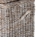 bali & pari Clarette Whitewashed Rattan Storage Bench - Handwoven Wicker Storage Trunk with Lift-Top Lid, Boho Coastal Seating for Living Room, Bedroom, or Entryway - BSOCloudhaven-LG-White Wash Rattan-Bench
