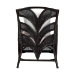 bali & pari Paden Natural Rattan Armchair - Handwoven Wicker Accent Chair with Banana Leaf Frame for Living Room or Sun Room - BSOPaden-Rattan/Coffee Bean-Cushion-CC