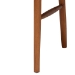 bali & pari Lorena Paper Loom Woven Dining Chair - Mahogany Wood Frame Accent Chair with Curved Back for Kitchen or Dining Room Seating - BSOMD-39914-Honey/Loog-Wooden-DC