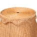 bali & pari Ada Natural Rattan Laundry Hamper - Handwoven Wicker Storage Basket for Laundry Room, Bathroom, or Bedroom Organization - BSOWS251-Honey Ada Rattan-Basket