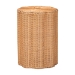 bali & pari Danilo Natural Rattan Laundry Hamper - Handwoven Wicker Storage Basket for Laundry Room, Bathroom, or Bedroom Organization