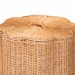bali & pari Danilo Natural Rattan Laundry Hamper - Handwoven Wicker Storage Basket for Laundry Room, Bathroom, or Bedroom Organization - BSOWS252-Honey Ada Rattan-Basket