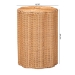bali & pari Danilo Natural Rattan Laundry Hamper - Handwoven Wicker Storage Basket for Laundry Room, Bathroom, or Bedroom Organization - BSOWS252-Honey Ada Rattan-Basket