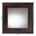 bali & pari Candela Natural Rattan Wall Mirror - Handwoven Wicker Accent Piece with Inset Mirrored Glass and Textured Frame - BSOCandela-Rattan/Coffee Bean-Mirror