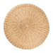 bali & pari Hideo Natural Rattan End Table - Handwoven Wicker Sculptural Accent Table with Pedestal Base - BSOHideo-Natural Rattan-ET