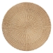 bali & pari Silvia Natural Rattan Coffee Table - Handwoven Wicker Accent Cocktail Table with Pedestal Base for Living Room or Sunroom - BSOSilvia-Natural-Rattan-CT