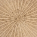 bali & pari Silvia Natural Rattan Coffee Table - Handwoven Wicker Accent Cocktail Table with Pedestal Base for Living Room or Sunroom - BSOSilvia-Natural-Rattan-CT