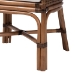 bali & pari Bella Rattan Dining Chair with Cushion - Handwoven Wicker Accent Side Chair with High Backrest, Coastal Boho Seating for Kitchen or Dining Area, Coffee Bean - BSOBella-Coffee Antique/Rattan-DC