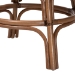 bali & pari Bella Swivel Rattan Counter Stool with Cushion - Handwoven Wicker Kitchen Island Seating with Backrest and Footrest, Coffee Bean - BSOBella-Coffee Antique/Rattan-CS