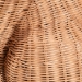 bali & pari Persis Natural Rattan Poodle Umbrella Holder - Handwoven Wicker Storage Solution - BSOWS245-Honey Ada-Rattan-Umbrella Holder