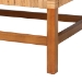 bali & pari Vivan Natural Rattan Bench - Handwoven Wicker Accent Seating with Cushion and Pillows, Backless - BSOVivan-SVN27284-Natural Rattan-Bench