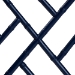 bali & pari Sergio Wood Counter Stool - Chippendale Kitchen Island Seating with Bamboo Motif and Upholstered Seat Cushion, Navy Blue - BSOSergio-Navy Wooden-CS