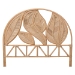 bali & pari Lifen Natural Rattan Standalone Headboard - Handcrafted Panel Headboard with Leaf Motif, King - BSOLifen-Natural Rattan-HB-King