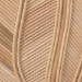 bali & pari Lifen Natural Rattan Standalone Headboard - Handcrafted Panel Headboard with Leaf Motif, King - BSOLifen-Natural Rattan-HB-King