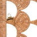 bali & pari Felician Natural Rattan Standalone Headboard - Handwoven Wicker Panel Headboard with Scalloped Fan Motif, King - BSOWS270-Honey Ada-Rattan-HB-King