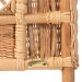 bali & pari Harini Natural Rattan Standalone Headboard - Handwoven Wicker Panel Headboard with Lattice Panel, King - BSOWS272-Honey Ada-Rattan-HB-King