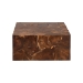 bali & pari Eldora Teak Wood Coffee Table - Handcrafted Live-Edge Accent Table, Low Profile Design for Living Room - BSO12738-Teak-Rec-Boxed-CT
