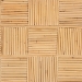 bali & pari Hisao Natural Rattan Checkered Console Table with Sculptural Base - BSOHisao-Natural Rattan-Console Table