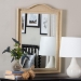 bali & pari Lailan Woven Grasscloth Mirror, Rectangle, Beige - BSOM450-S512-Beige-Wall Mirror