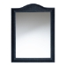 bali & pari Lailan Woven Grasscloth Mirror, Rectangle, Navy Blue